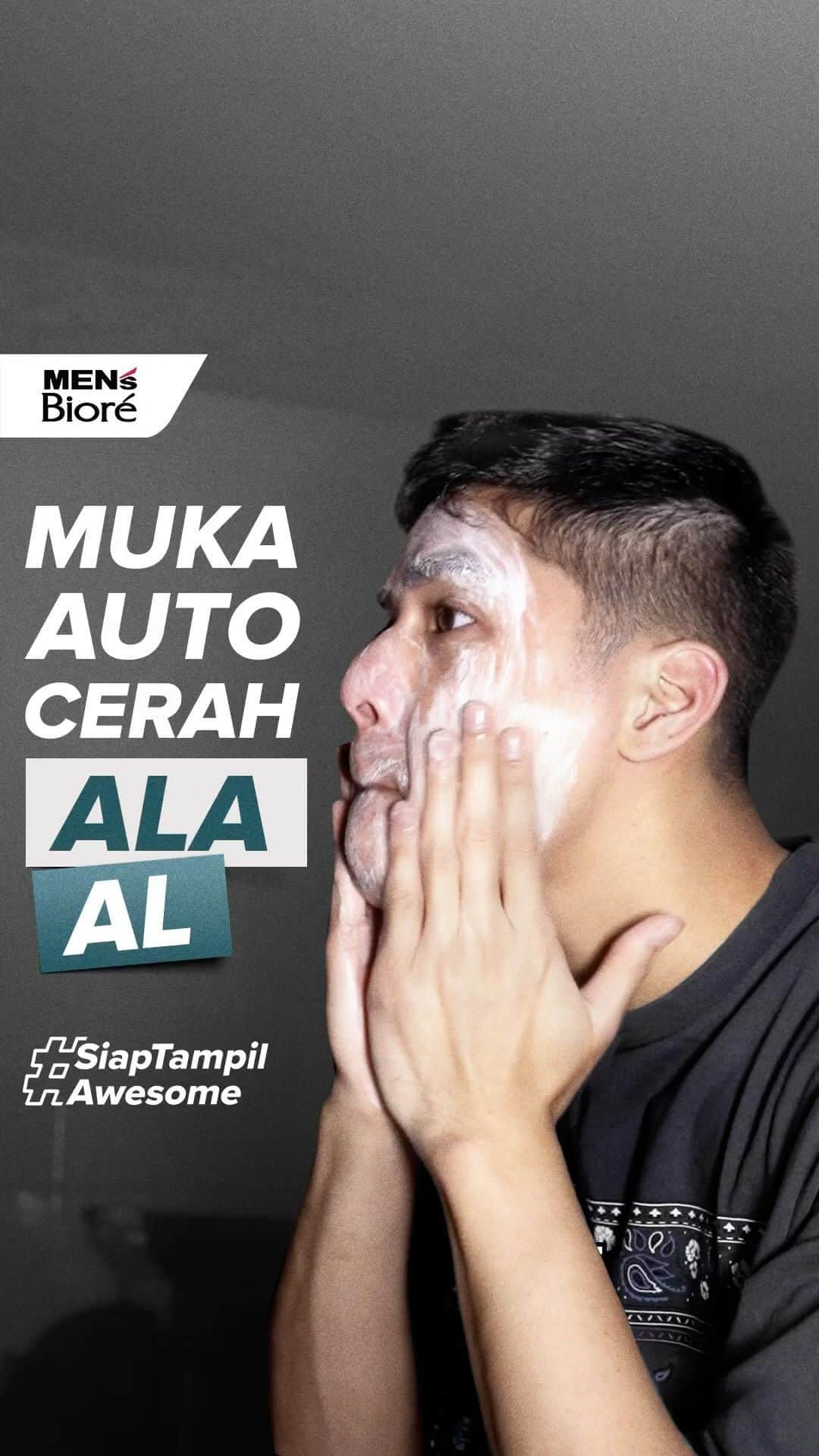 Al Ghazali Köhlerのインスタグラム：「Ditengah keseharian gua yang lagi super padet, gua ngerasa muka gua tetep cerah.  Ya iyalah! Karena gua pake Men’s Biore Bright Expert yang Expertnya Wajah Cerah, Bikin Muka Auto Cerah!   Kalian juga harus pake Men’s Biore Bright Expert ya, biar #SiapTampilAwesome di segala aktivitas kalian yang padet banget!  Beli di Alfamart sekarang juga!」