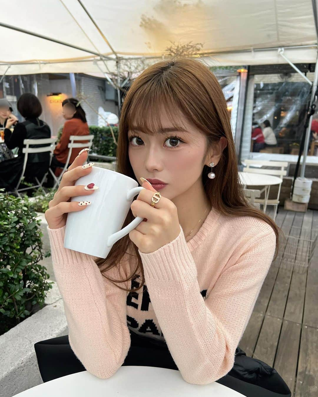 やしろななさんのインスタグラム写真 - (やしろななInstagram)「カフェタイムした☕️🧸」11月29日 21時21分 - 8467_0