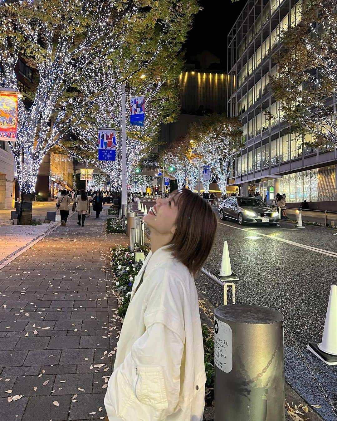 大川成美さんのインスタグラム写真 - (大川成美Instagram)「イルミネーション綺麗 満月の日は、東京タワー上部点灯しないらしい」11月29日 21時22分 - naru_coco