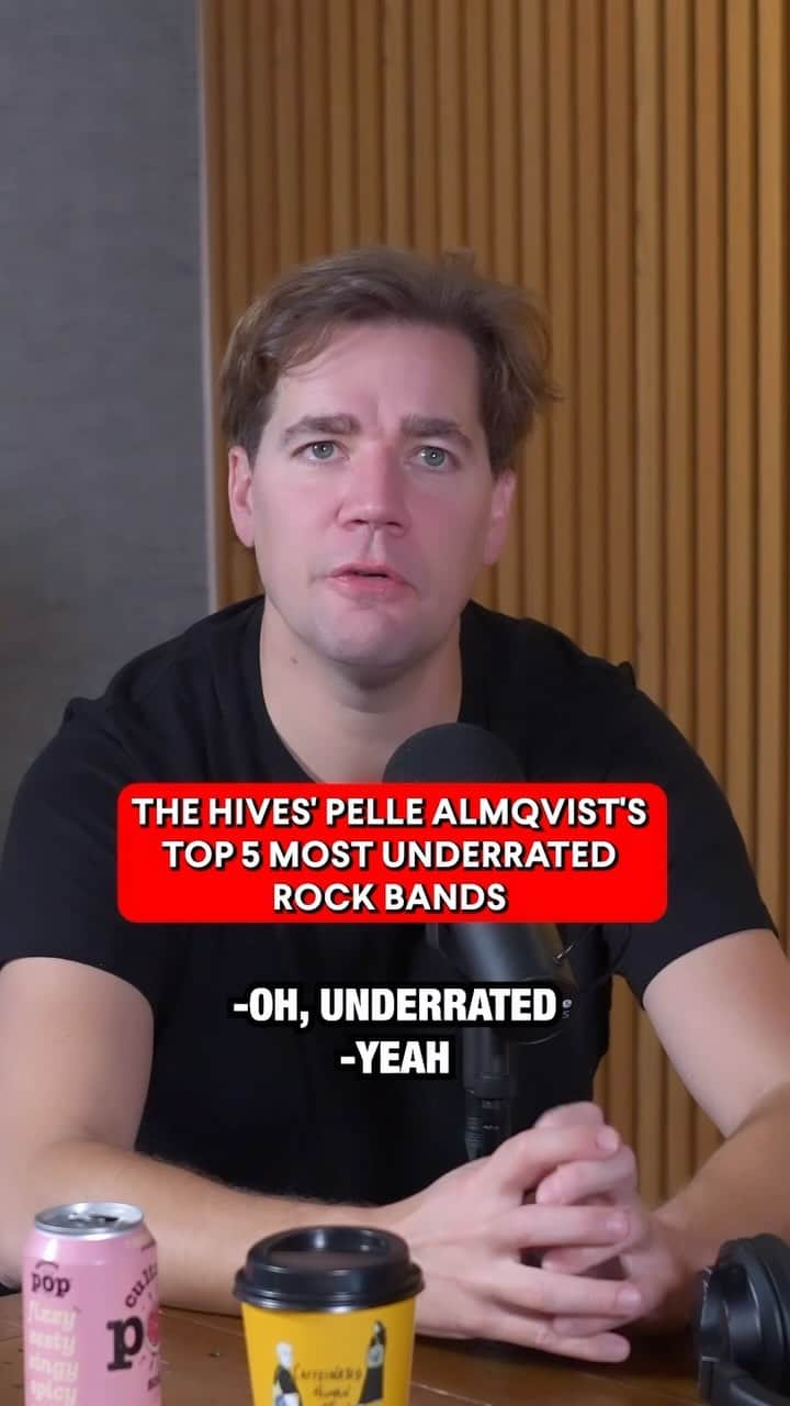 scottlippsのインスタグラム：「@thehives and @pellealmqvist102 name their #top5 most underrated rock bands! @spinmag #lippsservice thank you to @sonos the best speakers on the planet! #thehives #pellealmqvist @djjazzy @jvagency」