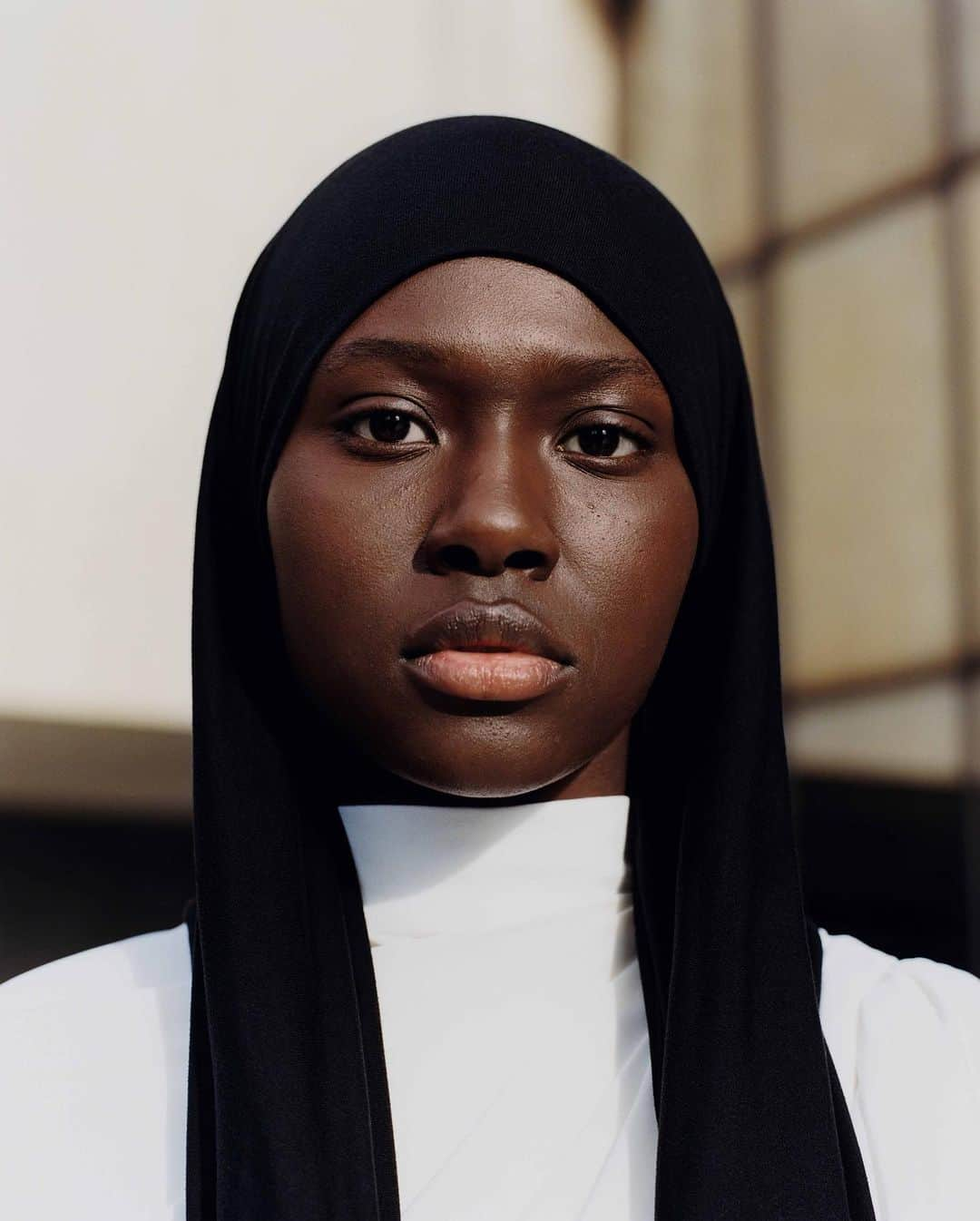 Dazed Magazineさんのインスタグラム写真 - (Dazed MagazineInstagram)「The French state’s efforts to defend women’s rights and prevent ‘separatism’ while further entrenching the ban on the hijab and other religiously affiliated clothing, are entirely self-defeating. All credit is due to the Muslim women and girls who have chosen to stake their own claim to Frenchness 🙌  “The media talks about the hijab all the time. It’s broadcasting news all day, often platforming the extreme right. There’s not a single day you don’t hear about Arabs, Muslims or immigrants on the news. But the media is portraying a version of us that doesn’t exist.” — Salimata Sylla   “We’re still going to fight, we’re not going to let it go. We have more and more girls that join us every day. This is just the beginning.”   Tap the link in bio to explore more 🔗  Featuring Founé Diawara, Hawa Doucouré, and Yousra of @leshijabeuses, Salimata Sylla @sali_7, Loubna Reguig loubnarchives, Ania Khelaf @ania.tayri, Sarah B @saraahh.bni, Hiba Latreche @hibalat  Photography @gunsahma Styling @omaimasss Hair @oummy_youssoufa Make-up @minkimmakeup Production @wagmbh Post Production @_thehandofgod  Text @tiara.sahar  Editor-in-Chief @ibkamara Art Director @gareth_wrighton Editorial Director @kaci0n Fashion Director @imruh  1. Ania wears gabardine dress and leather pumps @prada, cotton bodysuit worn underneath @wolford. 2. From left: Salimata wears technical moiré coat @dior, cotton bodysuit worn underneath @wolford. Loubna wears all clothes @maisonalaia. Hiba wears scuba and silk dress @gucci, hooded top worn underneath @marineserre_official. 3. Founé wears technical silk dress @balenciaga. 4. Sarah wears spandex dress @maisonjsimone. 5. Hawa wears silk top @ysl by @anthonyvaccarello. 6. From left: Hawa wears all clothes @ysl by @anthonyvaccarello. Founé wears technical silk dress, spandex panta-boots @balenciaga. Yousra wears recycled polyester dress @cfcl_official, cotton bodysuit worn underneath @wolford, wool pleated Burça @burcakyol. 7. Founé wears technical silk dress @balenciaga. 8. Hawa wears all clothes @ysl by @anthonyvaccarello. 9. Hiba wears hooded top @marineserre_official.  Taken from the winter 2023 #THEBADDIEISSUE of #Dazed」11月29日 22時04分 - dazed