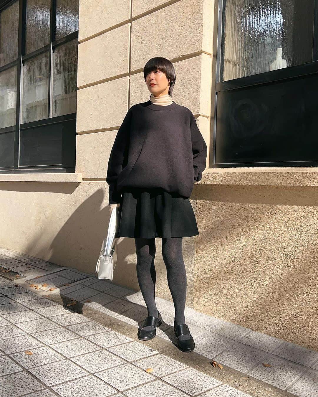 MOUSSY SNAPさんのインスタグラム写真 - (MOUSSY SNAPInstagram)「#MOUSSYSNAP @kahori_1027 160cm  ・M_DOUBLE KNIT TOP(010GA370-5490) ・M_THIN TURTLE KNIT(010GA370-5460) ・M_ TUCK MINI SKIRT(010GA230-6000) 全国のMOUSSY店舗／SHEL'TTER WEBSTORE／ZOZOTOWNにて発売中。  #MOUSSY #M_MOUSSY」11月29日 22時06分 - moussysnap