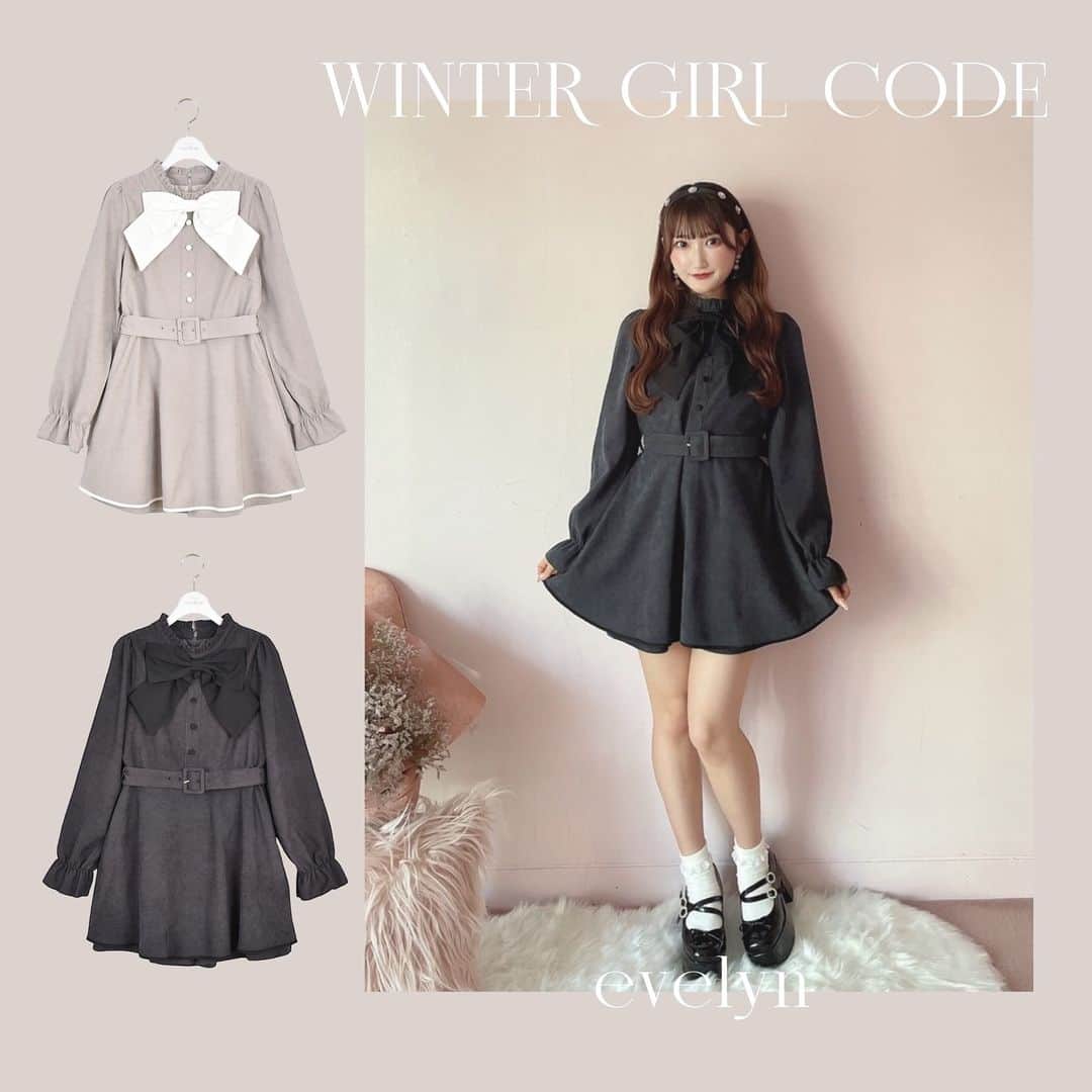 evelynのインスタグラム：「winter collection🐰♥︎ Re Arrival item ㅤㅤㅤㅤㅤㅤㅤㅤㅤㅤㅤㅤㅤ 12月上旬再入荷予定♡ ㅤㅤㅤㅤㅤㅤㅤㅤㅤㅤㅤㅤㅤ #evelyn #エブリン ㅤㅤㅤㅤㅤㅤㅤㅤㅤㅤㅤㅤㅤ」