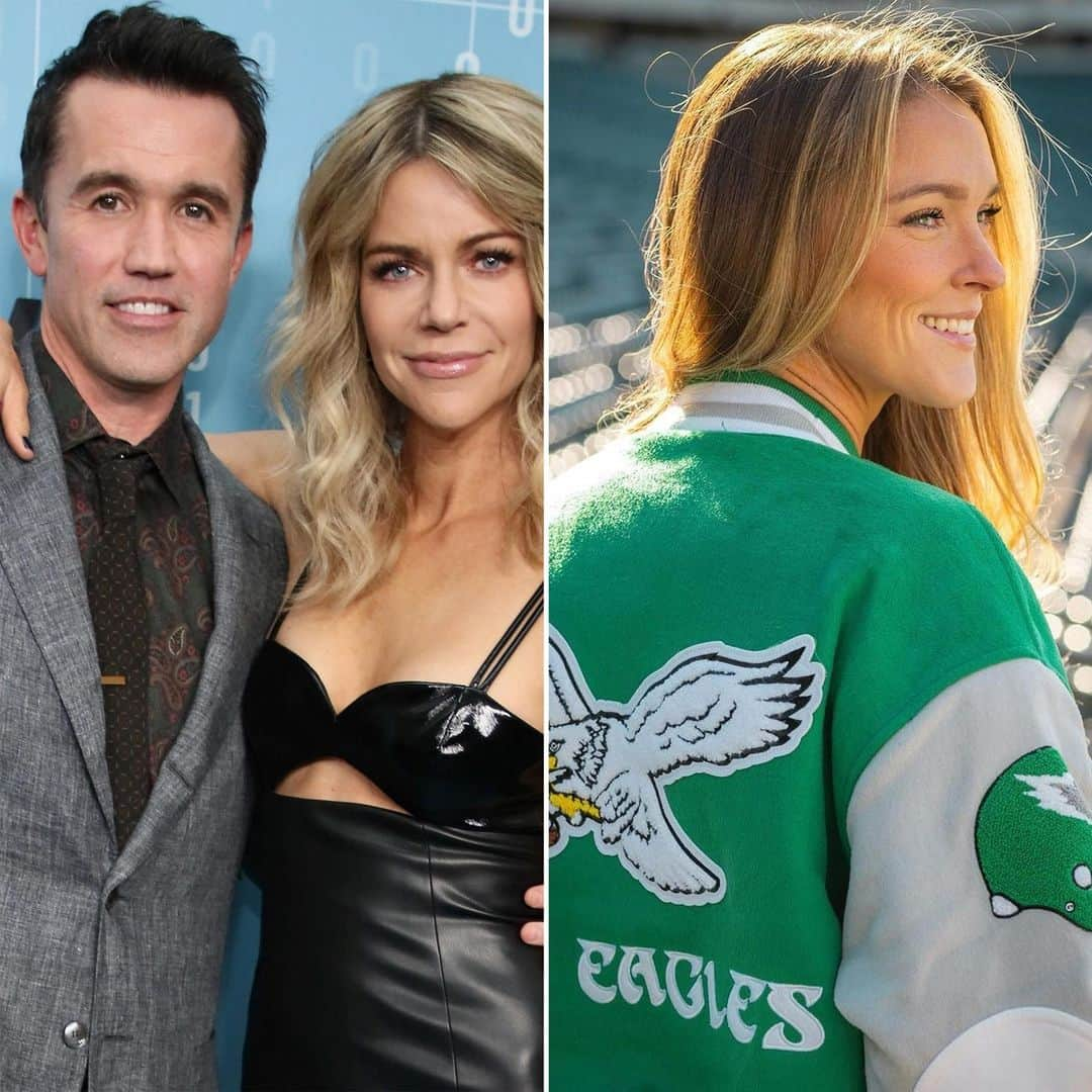 Us Weeklyさんのインスタグラム写真 - (Us WeeklyInstagram)「Rob McElhenney had Us all rooting for him to win the bidding war for Kylie Kelce’s signed #Eagles letterman jacket ... but he was ultimately outbid by someone very close to him. 👀 Go b̶i̶r̶d̶s̶ to the link in bio for the full story. (📸: Getty / Philadelphia Eagles/SPORTS REPORT+ /TMX)」11月30日 0時33分 - usweekly