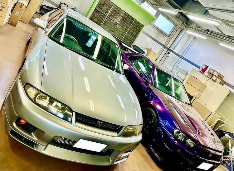 松田次生のインスタグラム：「ブログ更新しました→  tsugio-blog.com/?eid=5484 「メッセージ、ありがとうございました。JAF表彰式！コッパディ東京！たくさんの方に！ガレージが凄かった！オーテックR33ライトも！」こちらも見てください。」
