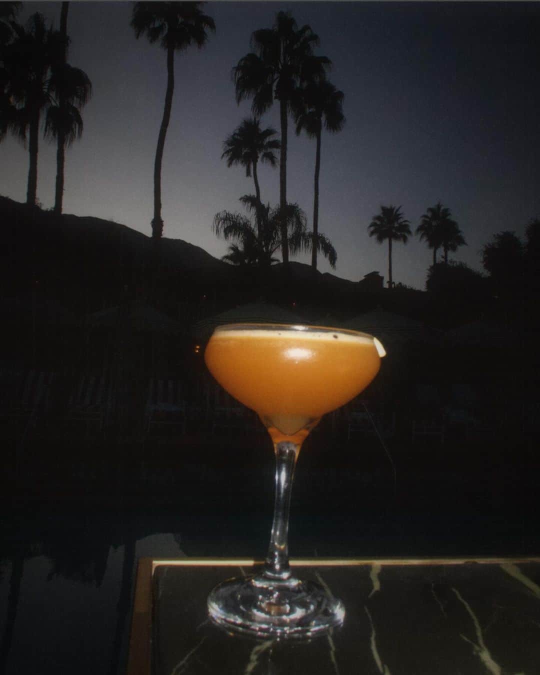 ジュリー・サリニャーナさんのインスタグラム写真 - (ジュリー・サリニャーナInstagram)「An evening at the Colony Club with drinks, sunset, palm trees, and my boys. 🌴🍹  Skirt (fave!) @thelinebyk  Shirt @driesvannoten  Sandals @therow」11月30日 1時36分 - sincerelyjules