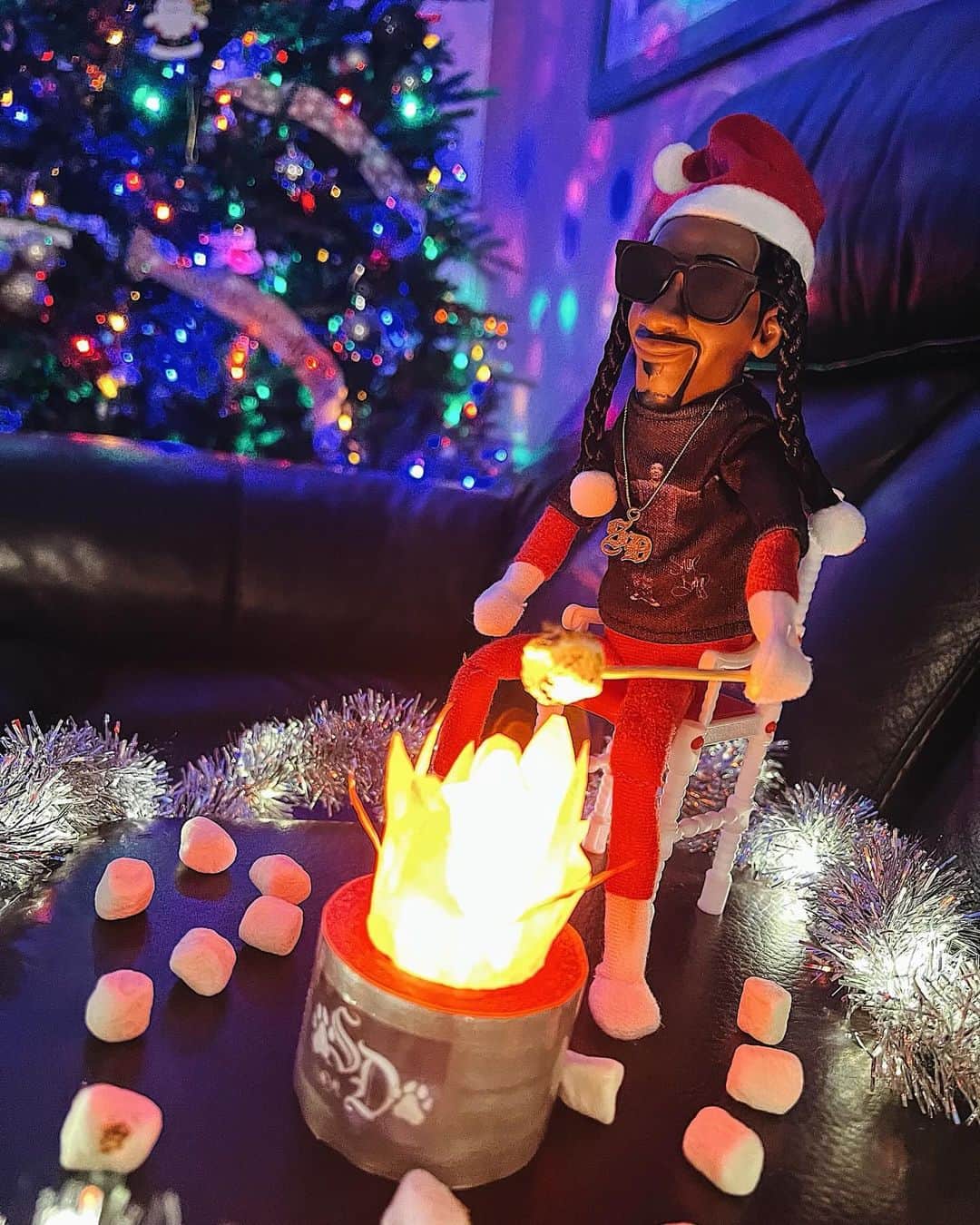 スヌープ・ドッグのインスタグラム：「🌲🔥」