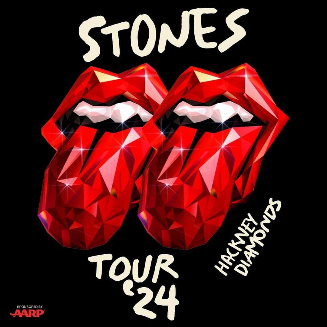 The Rolling Stonesのインスタグラム：「By overwhelming demand second and final shows have been added at MetLife Stadium in East Rutherford on May 26, Soldier Field in Chicago on June 30 and SoFi Stadium in Los Angeles on July 13. Tickets on sale Friday! Got a presale code? Go grab them now! Link in bio.」