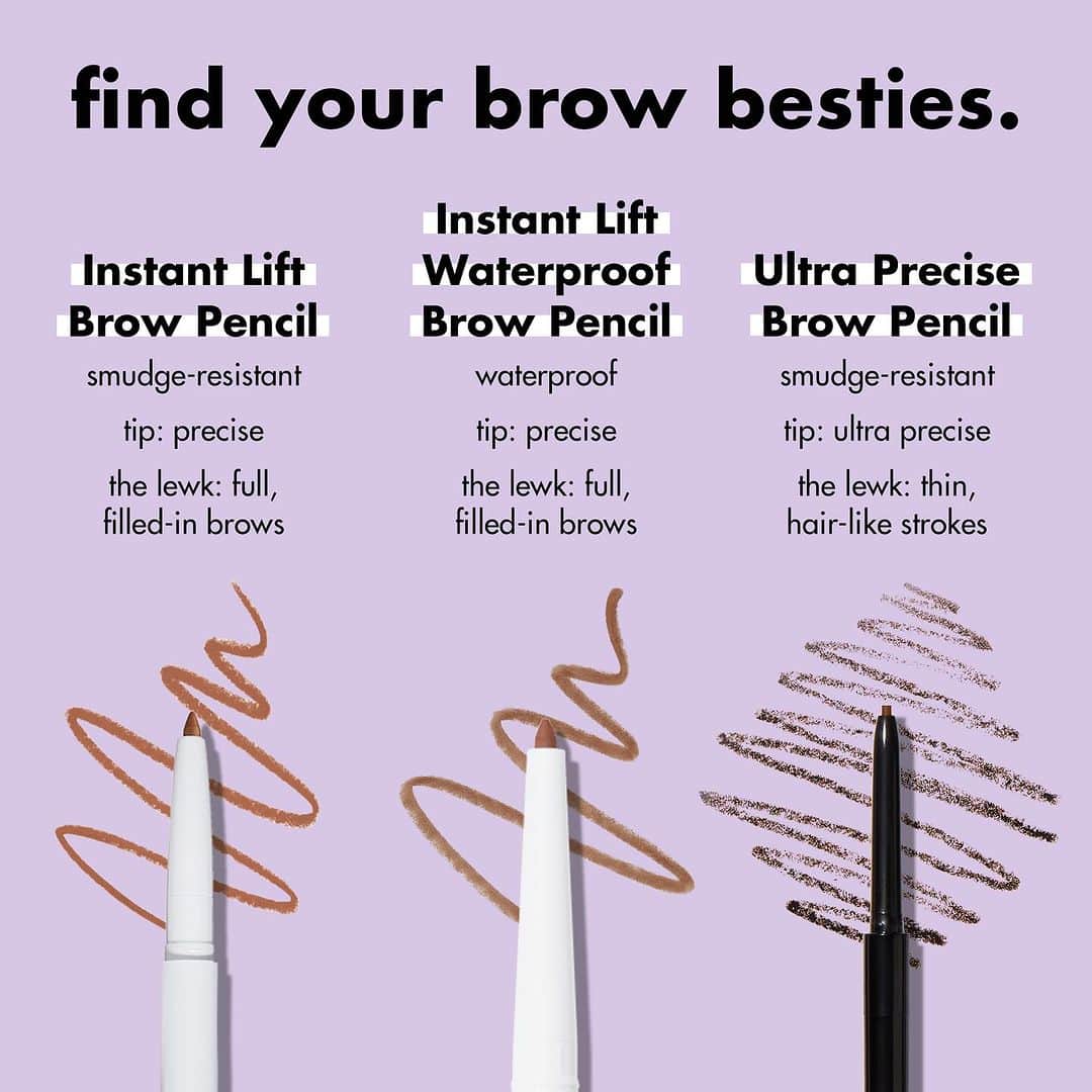 e.l.f.さんのインスタグラム写真 - (e.l.f.Instagram)「Your OG fave formula, now waterproof! 💦 Introducing ✨NEW✨ Instant Lift Waterproof Brow Pencil. ✏️   Why you'll love it: 🙌 Long-lasting, waterproof pencil grooms & shapes brows 🙌 Fine tip for shaping, filling and defining your brows  🙌 Creamy, high-pigment and smudge-resistant formula 🙌 Dual-sided, retractable design with spoolie brush  Available in 6 shades: ✨ Blonde ✨ Taupe ✨ Neutral Brown ✨ Auburn ✨ Deep Brown ✨ Grey  Tap to shop for ONLY $4! 😱   🇺🇸: Available now on elfcosmetics.com, coming soon to @ultabeauty, @targetstyle, @walmart & @cvspharmacy  🇨🇦: Available now on elfcosmetics.com, coming to @shoppersbeauty and @walmartcanada early 2024 🇬🇧: Available now on elfcosmetics.co.uk, coming in-store & online to @superdrug & @bootsuk early 2024, coming online to @beautybaycom, @sephorauk, @asos and @amazonuk early 2024 EU: Available now on elfcosmetics.com, coming in-store & online to @douglas_cosmetics and @amazonde early 2024  #elfcosmetics #elfingamazing #eyeslipsface #crueltyfree #vegan」11月30日 3時03分 - elfcosmetics