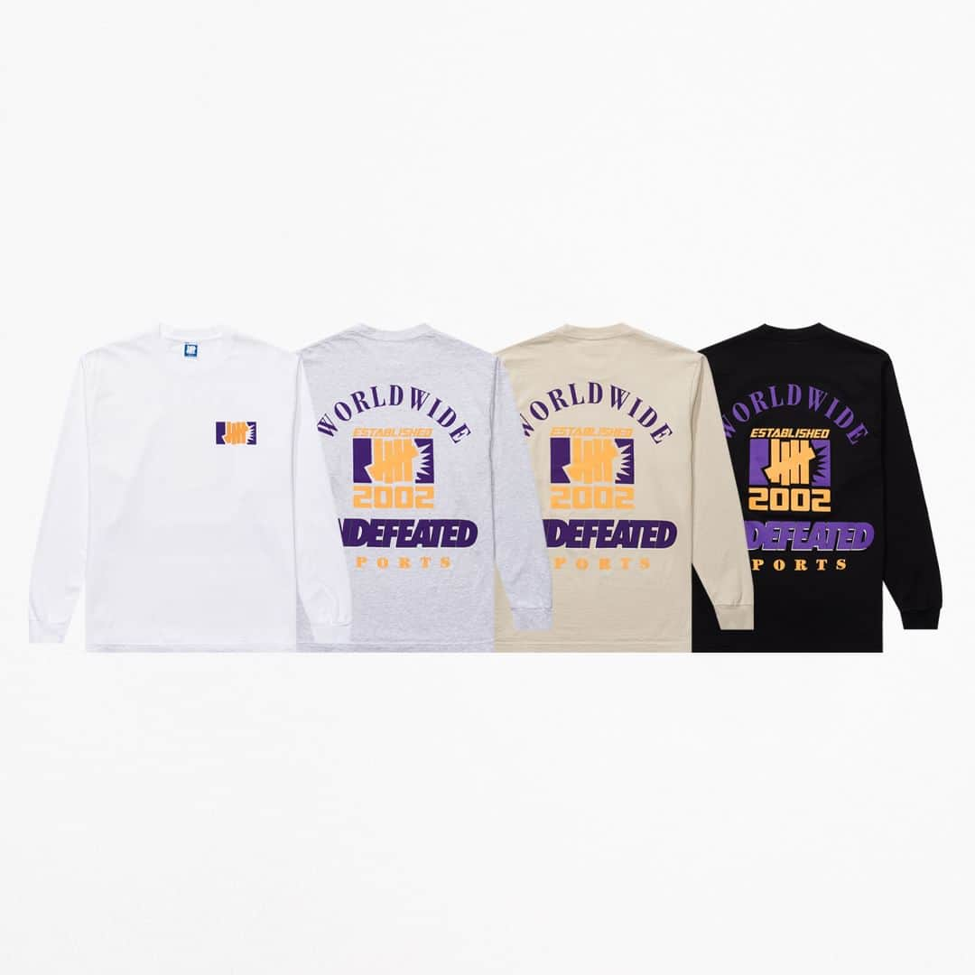 UNDFTDさんのインスタグラム写真 - (UNDFTDInstagram)「A detailed look into UNDEFEATED HOLIDAY 2023 Drop 2  Drop 2 features a collection of short-sleeve and long-sleeve cotton tubular knit tees, including the Shattered Long-Sleeve, Sun Long-Sleeve, Contact Short-Sleeve, Branded U-Man Short-Sleeve, Field Day Long-Sleeve, Ceilings Short-Sleeve, Grit Long-Sleeve, Sports Radio Short-Sleeve and Mind Games Short-Sleeve Tee. Available in a variety of color options.  Available Thursday, 11/30 exclusively at 11am at all UNDEFEATED Chapter Stores and 8am PST at Undefeated.com」11月30日 3時16分 - undefeatedinc