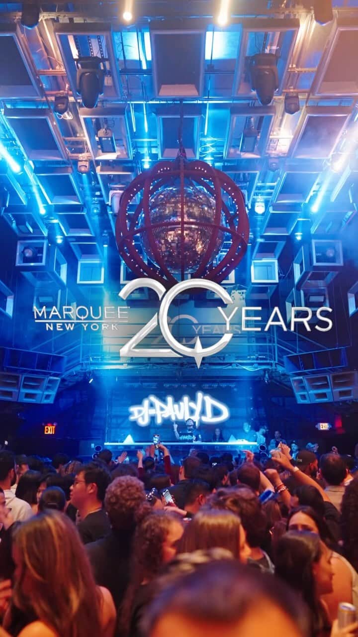 Pauly Dのインスタグラム：「20TH ANNIVERSARY MQ @djpaulyd x @marqueeny」