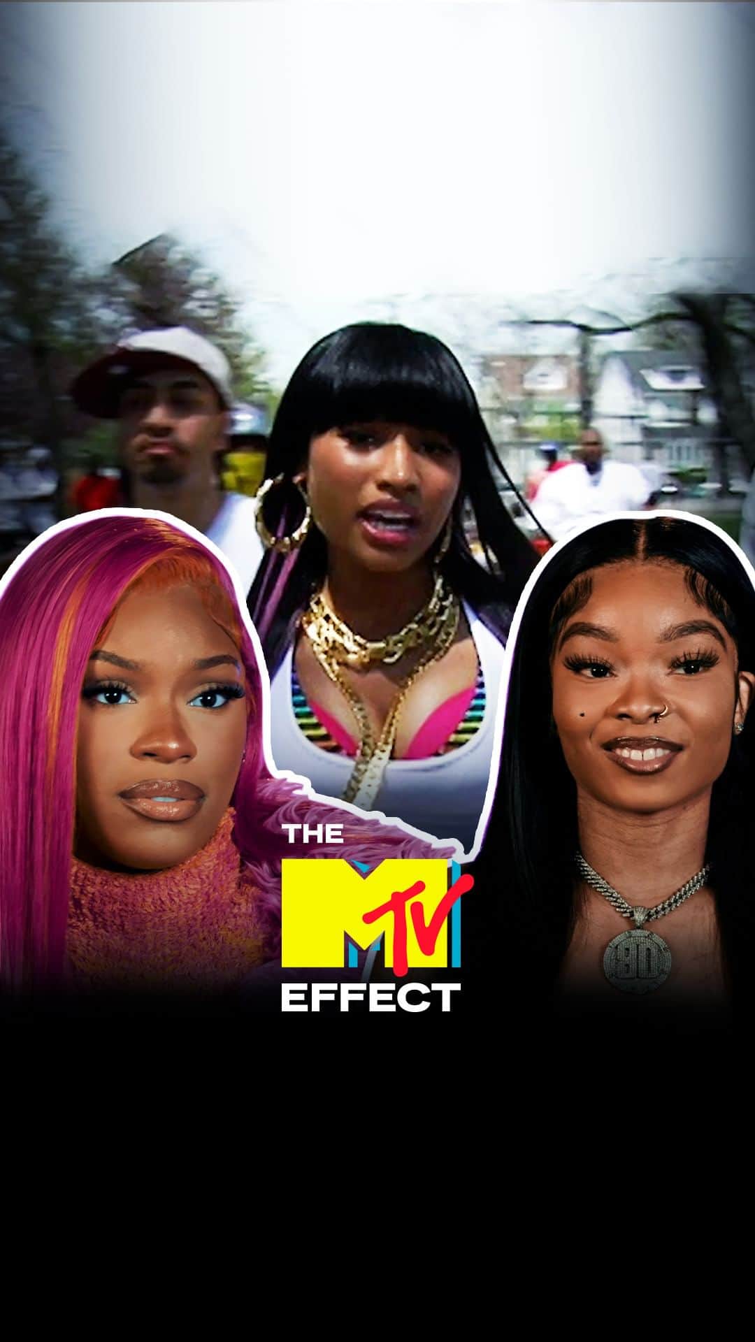 MTVのインスタグラム：「From the beginning, women’s perspectives have had an unmeasurable impact on hip-hop – and MTV was there to place female emcees at the center of the culture with #YoMTVRaps and so much more 🎤💎✨  @dometi_'s got the scoop on #TheMTVEffect! More to come every Wednesday at 4p ET.」
