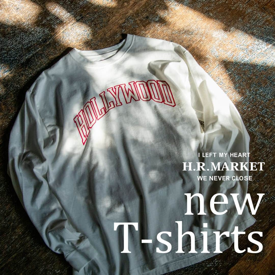 ハリウッドランチマーケットさんのインスタグラム写真 - (ハリウッドランチマーケットInstagram)「HOLLYWOOD RANCH MARKETから新作のロングスリーブTシャツが入荷。 カレッジ調のロゴプリントタイプと手描きのようなシンプルなロゴモチーフの２型をご用意しました。  詳細はSEILIN ONLINE SHOPよりご覧いただけます。 https://www.hrm-eshop.com/shop/pages/HRM_ls_t.aspx  ------------------------------- (Dear international customers) We offer international shipments. Please visit SEILIN ONLINE SHOP to make purchases. -------------------------------  #hollywoodranchmaket #ハリウッドランチマーケット #聖林公司 #seilin  #カレッジプリント」11月30日 17時04分 - seilin_official