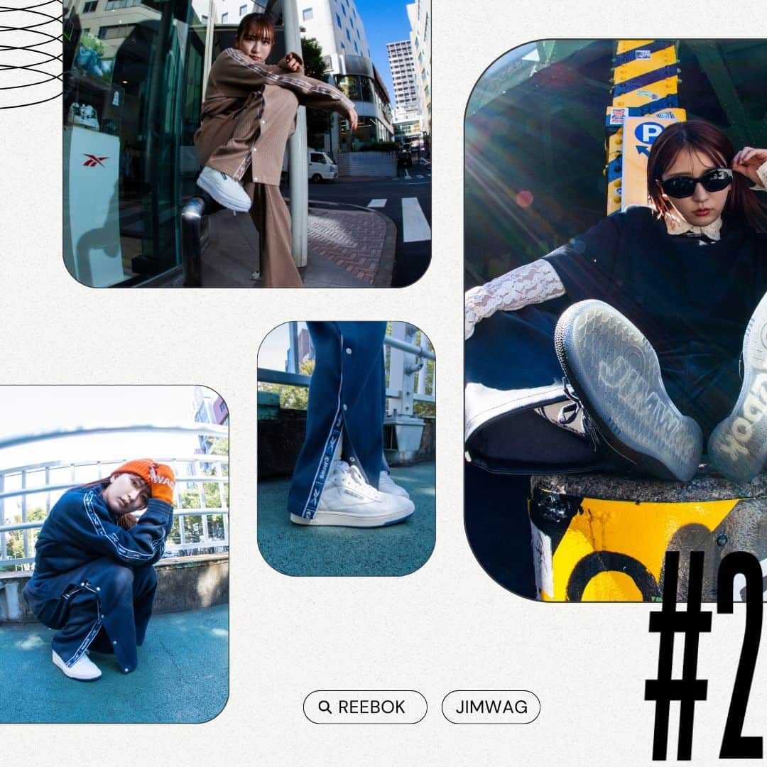 Reebok JPさんのインスタグラム写真 - (Reebok JPInstagram)「Reebok × JIMWAG  絶大な人気を誇るマルチクリエイター「平成フラミンゴ」NICOがディレクターを務めるブランド、 「JIMWAG（ジムワッグ）」とのコラボレーションコレクションが登場！  ✓HALF ZIP KNIT TOPS／SIDE SLIT KNIT PANTS  肌触りのいいコットン系のオリジナルのワッフルニット生地を使用し、しっかりとした生地感で秋冬はもちろん春にも使える肉感で、生地のウェイトにも細かくこだわった一着です。  トップスは、NICOさんこだわりのたっぷりとした身幅のオーバーサイズで、クロップド丈にすることでスタイルアップも可能。襟は高さにもこだわり、ZIPを締めて着ても、開けてインナーを合わせてレイヤードしてもかわいい設計に仕上げました。袖にはオリジナルのコラボロゴテープを配置し、ワントーンコーデのアクセントにもなります。  ボトムスは、太ももを拾わないようにこだわった太めのストレートなシルエットに、深めの股上でスタイルアップも。サイドスナップを外すとトップスと合わせたオリジナルのコラボロゴテープが覗く仕様にし、スニーカーやソックスに合わせて開閉してコーディネートのポイントになります。  🔗https://reebok.jp/contents/jimwag_23aw  @___nicoichi___  @jimwag_official  #JIMWAG #ジムワッグ #ニコ #平成フラミンゴ」11月30日 18時01分 - reebokjp