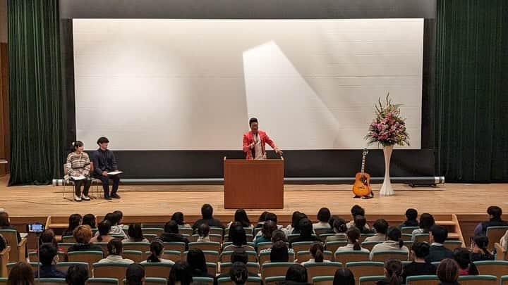 みやぞんさんのインスタグラム写真 - (みやぞんInstagram)「愛知県日本福祉大学講演会楽しかった☺️✨ 色々な話出来て嬉しかったです✨  ありがとうございました😆  #日本福祉大学 #ＣＢＣテレビ」11月30日 17時59分 - anzenmiyazon