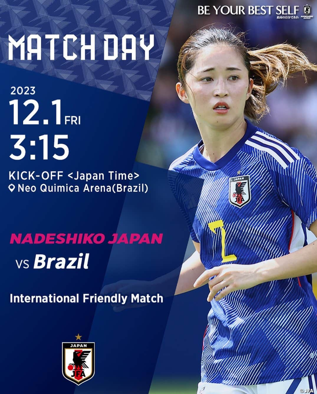 日本サッカー協会のインスタグラム