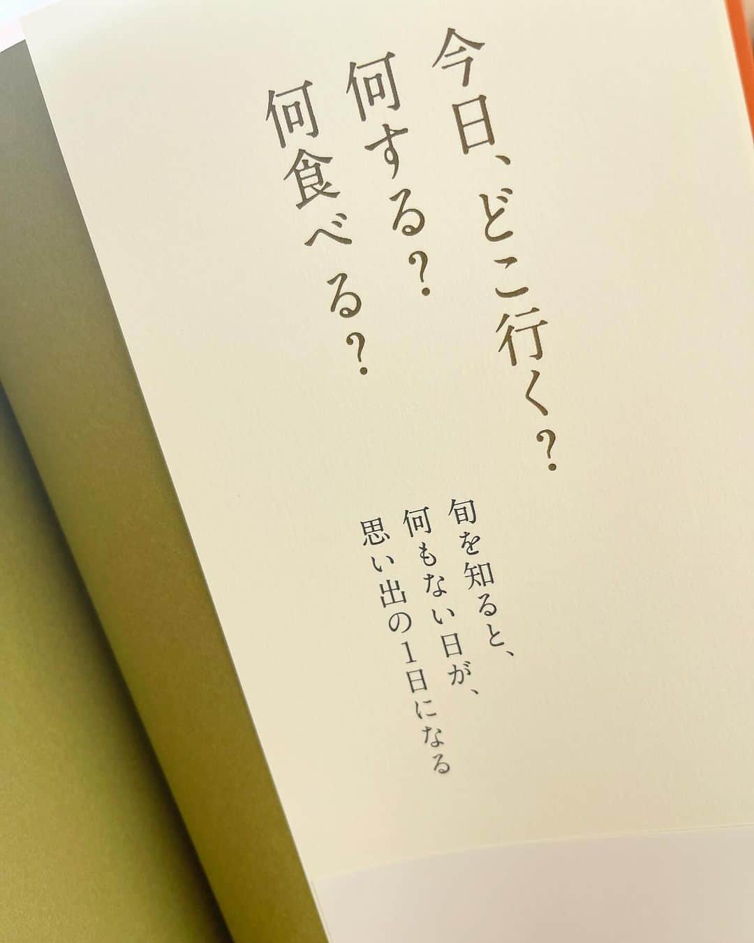 小川りかこさんのインスタグラム写真 - (小川りかこInstagram)「ついつい非日常的な刺激を求めちゃいがちなのでwこちらの本を購入してみました。  旬の野菜やお菓子、季節のレジャーや家しごとetc.について紹介しているみたい。  結構ボリュームがあるので、季節ごとに読み進めて、もっと丁寧な暮らしができるといいなぁ😌  #旬のカレンダー#旬#ダイヤモンド社#丁寧な暮らし#ていねいな暮らし」11月30日 10時26分 - rikakoogawa