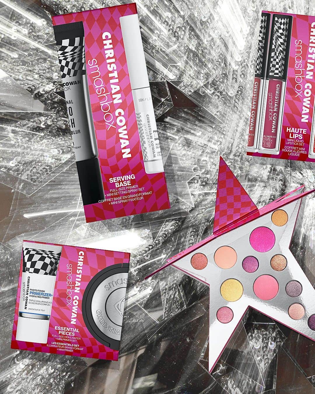 Smashboxのインスタグラム：「@christiancowan said more is more and he was right 🏁⭐💖 Shop our collab at smashbox.com」