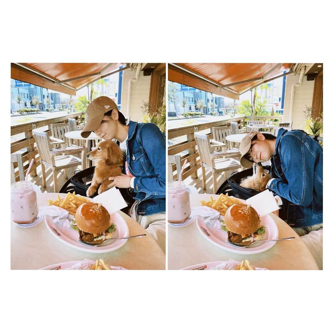 小貫莉奈のインスタグラム：「withジャックちゃん🐕🐾」