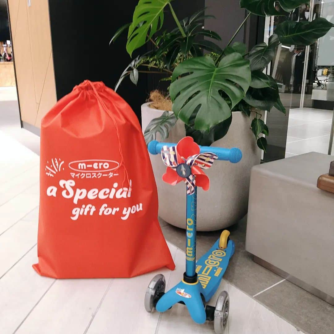 microscooters_japanのインスタグラム：「皆さんこんにちは☀ ムラサキスポーツ有明ガーデン店です✨  🛴🛴🛴クリスマスプレゼント企画🛴🛴🛴 🔥🔥🔥有明ガーデン店限定企画🔥🔥🔥 12月1日より、マイクロスクーター社のキックボードお買い上げで、 とっても可愛い『ウインドミル』(風車)をプレゼント💮🌀💨 走るとクルクル回ってお子様のテンションを最大限に持っていく事ができます⤴💨 ※数量限定です。無くなり次第終了とさせて頂きます。  さらに、クリスマスらしい、サンタ袋もプレゼントしちゃいます🎅🎄 ※こちらも数量限定、無くなり次第終了とさせて頂きます。  是非、クリスマスのプレゼントにいかがですか？ ご来店、お待ちしております🙇  #キックボード #マイクロスクーター #バランス #murasupo #murasakisport #murasaki #ムラサキスポーツ #murasakisport_ariake #ariake #ムラスポ #クリスマス #x’mas #プレゼント #子供 #2歳 #3歳 #4歳 #5歳 #小学生 #楽しい #キッズ  ※お問い合わせ※ ムラサキスポーツ有明ガーデン店 03-5962-4451」