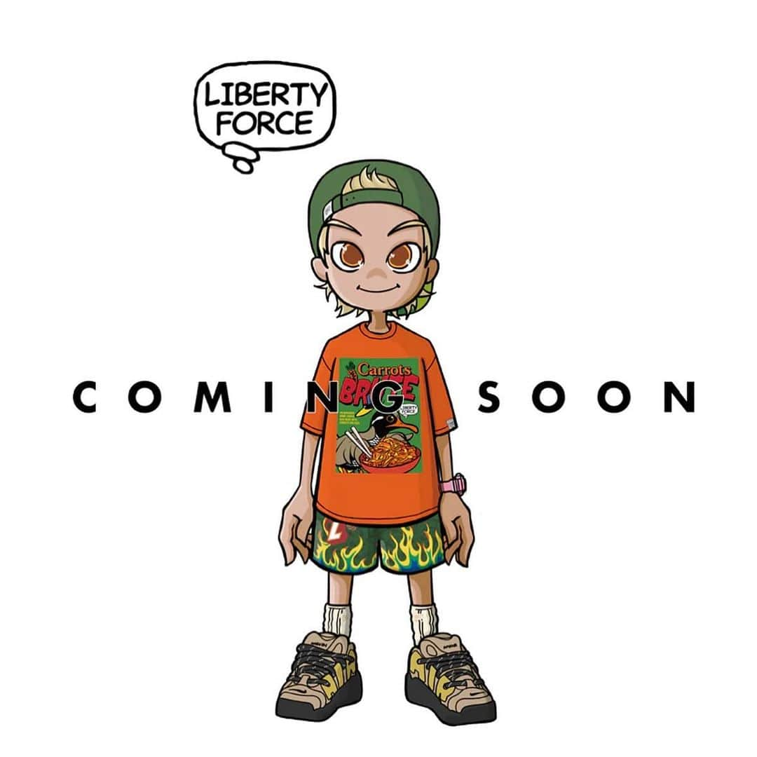 照屋 健太郎のインスタグラム：「明日から3日だけOPEN✌️  LIBERTY FORCE オンライン ショップ  LIBERTYFORCE.JP  12月1日（金）12:00 OPEN 12月3日（日）21:00 CLOSE」