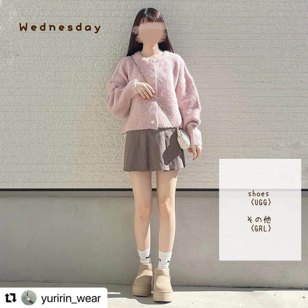 GRLさんのインスタグラム写真 - (GRLInstagram)「【👆画像をタップすると購入できるよ👆】 @yuririn_wear さん にGRL商品着用して頂いております💕 ありがとうございます✨ . @grl_official #グレイル #grl #プチプラ #ootd #fashion #プチプラコーデ #outfit #ファッション #可愛い #かわいい #コーデ #コーディネート #cute #大人カジュアル #カジュアルコーデ #GRL購入品 #グレイル購入品 #購入品 #grlコーデ #グレイルコーデ #ミニワンピース #ニットセットアップ #ニットカーディガン」11月30日 13時01分 - grl_official