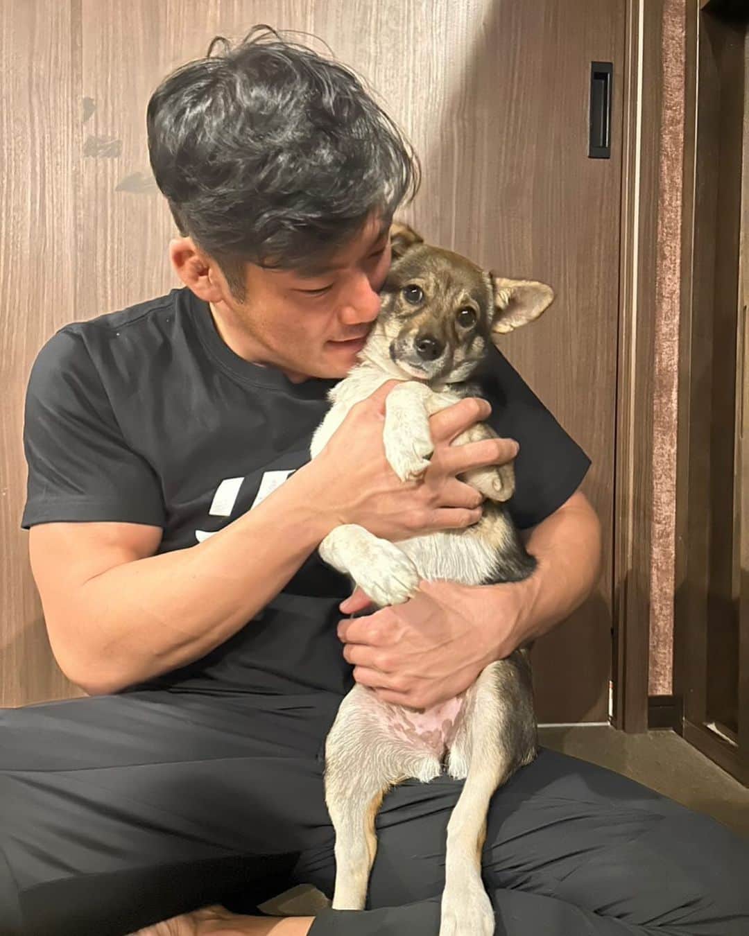 真田聖也のインスタグラム：「「坂上どうぶつ王国」に出てた さくらちゃんと。  はい、きゃわ🥹  #坂上どうぶつ王国」