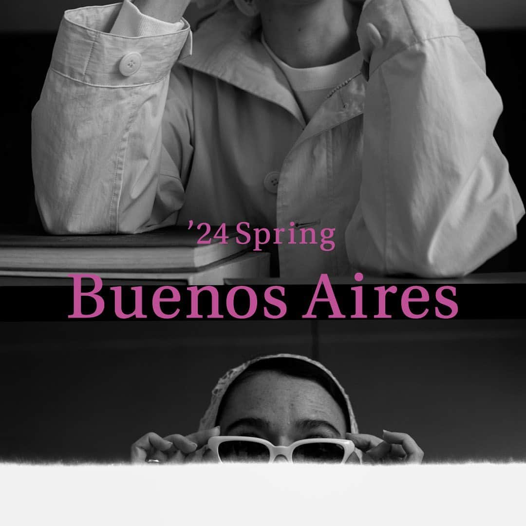 IÉNA LA BOUCLEのインスタグラム：「. IÉNA LA BOUCLE  '24 SPRING ⁡ "BuenosAires" ⁡ ⁡ ヴィクトリア・オカンポに想いを馳せて ブエノスアイレスを旅する気分 ⁡ ⁡ ⁡ ⁡ #24spring #buenosaires #ienalaboucle」