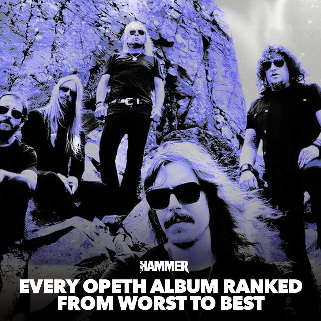 METAL HAMMERのインスタグラム：「From 1995’s Orchid through to 2019’s In Cauda Venenum, we ranked every @officialopeth album in order of greatness • Find the link in bio to read the article.」