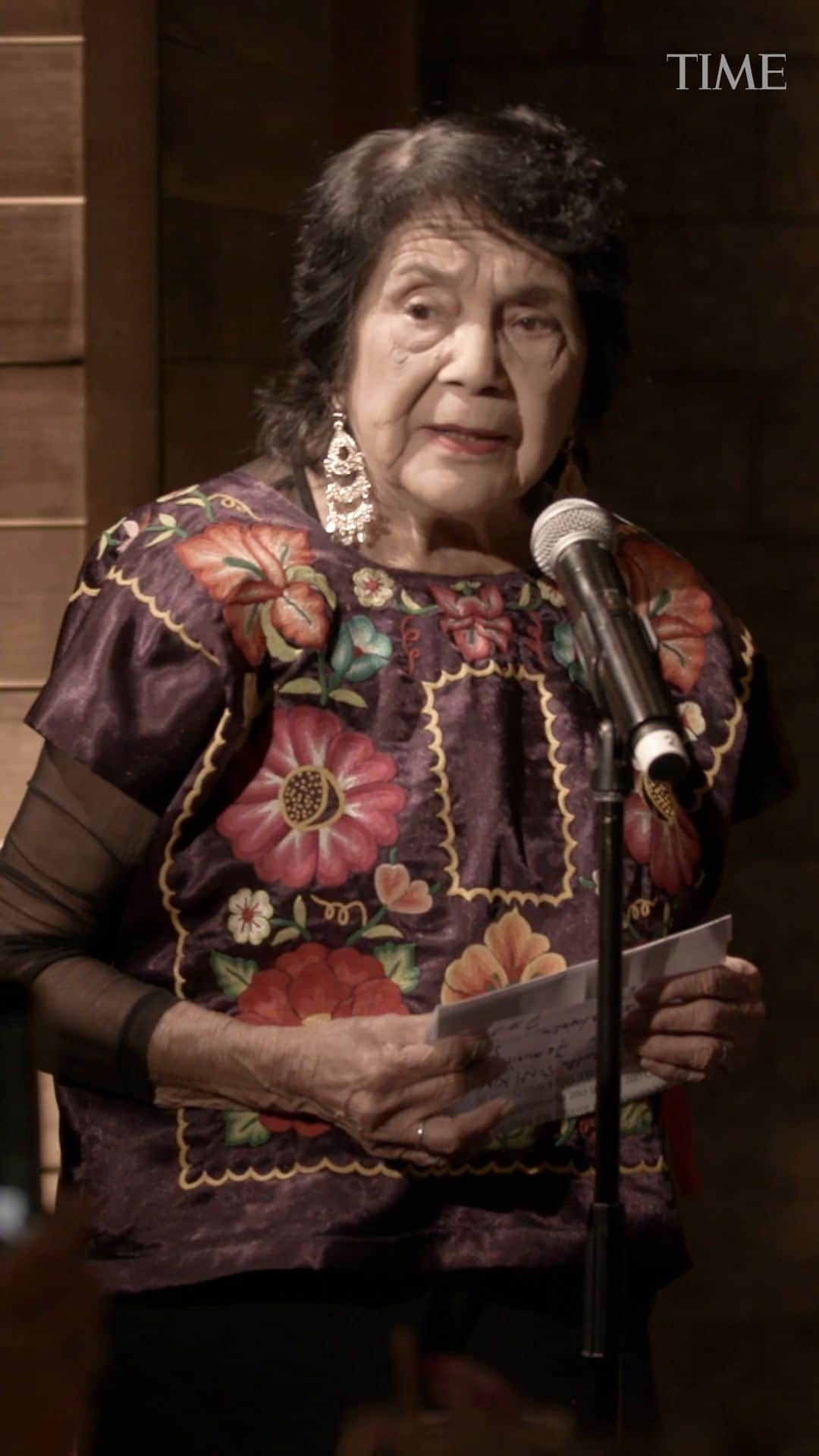 TIME Magazineのインスタグラム：「Watch Dolores Huerta's toast at TIME's Latino Leaders event」