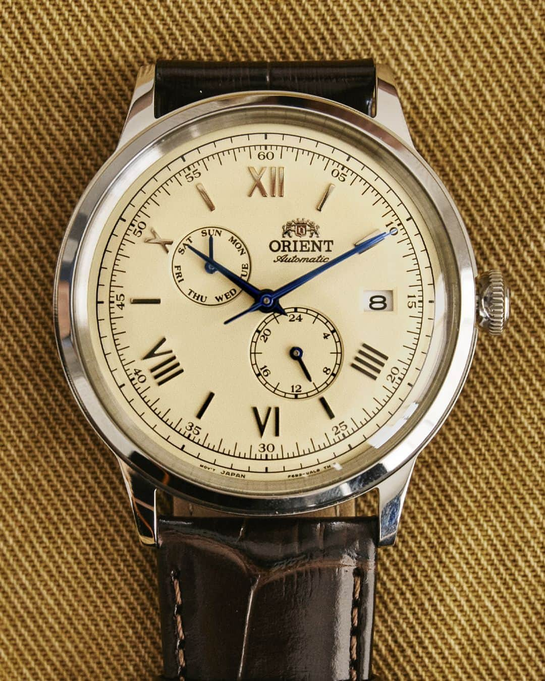 Orient Watchのインスタグラム：「The watch might be complicated, but the choice is simple'⁠ ⁠ Explore the Orient Bambino Version 8」