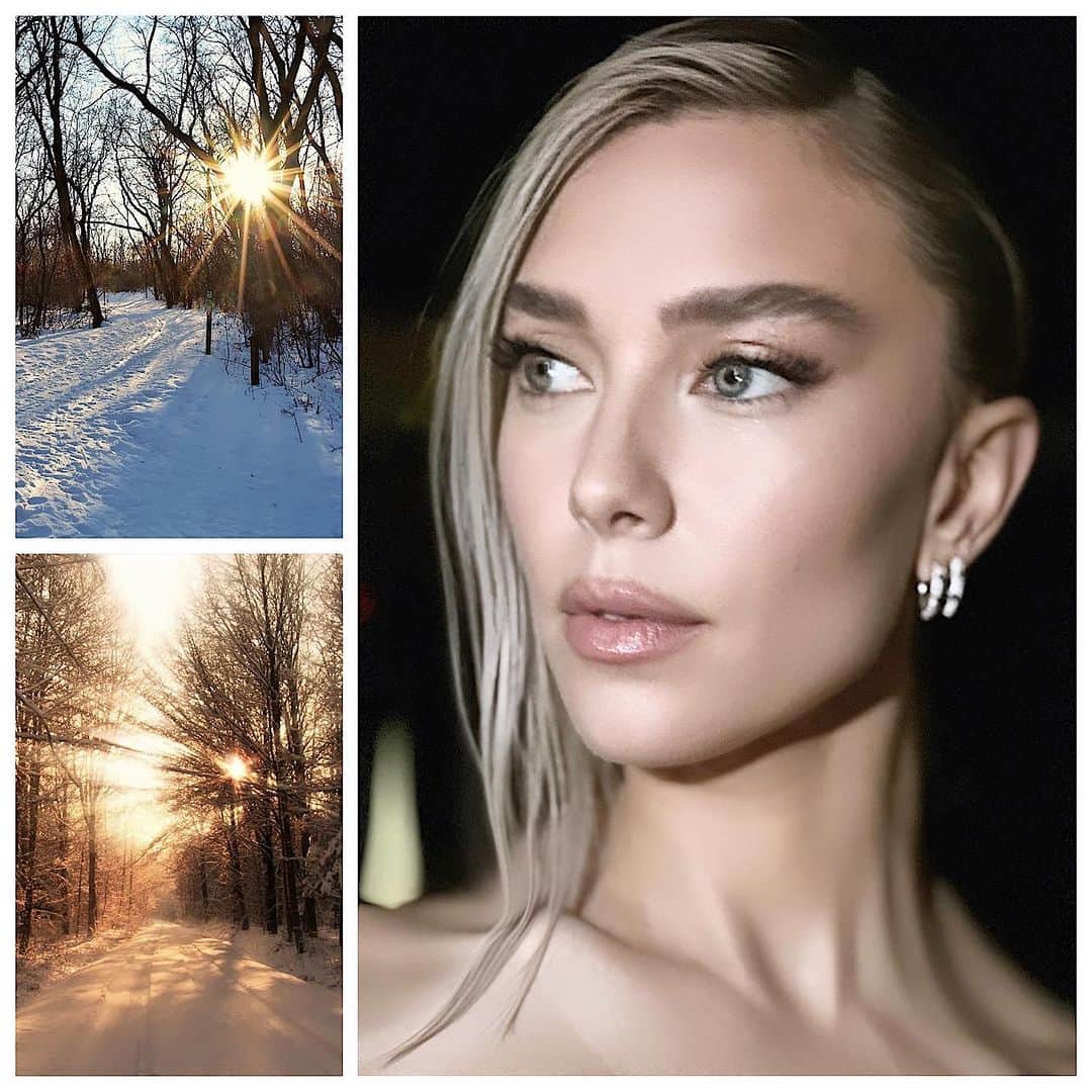 JO BAKERのインスタグラム：「V A N E S S A • K I R B Y 🇬🇧 Winter sun kissed tones… on #vanessakirby for the #london #premiere of #napoleon 🇫🇷‼️ #winter sun (is very different from summer sun!!) ….it is cool, frosty with champagne shimmery hi lights… this was the mood and feel for this understated polished modern glam look ❄️✨ Style @karlawelchstylist @viviennewestwood @cartier  Hair @hairbyadir photo by #adirabergel using @virtuelabs  Makeup by me #jobakermakeupartist using @bakeupbeauty #tarantulash mascara for a bold full volume lash‼️」