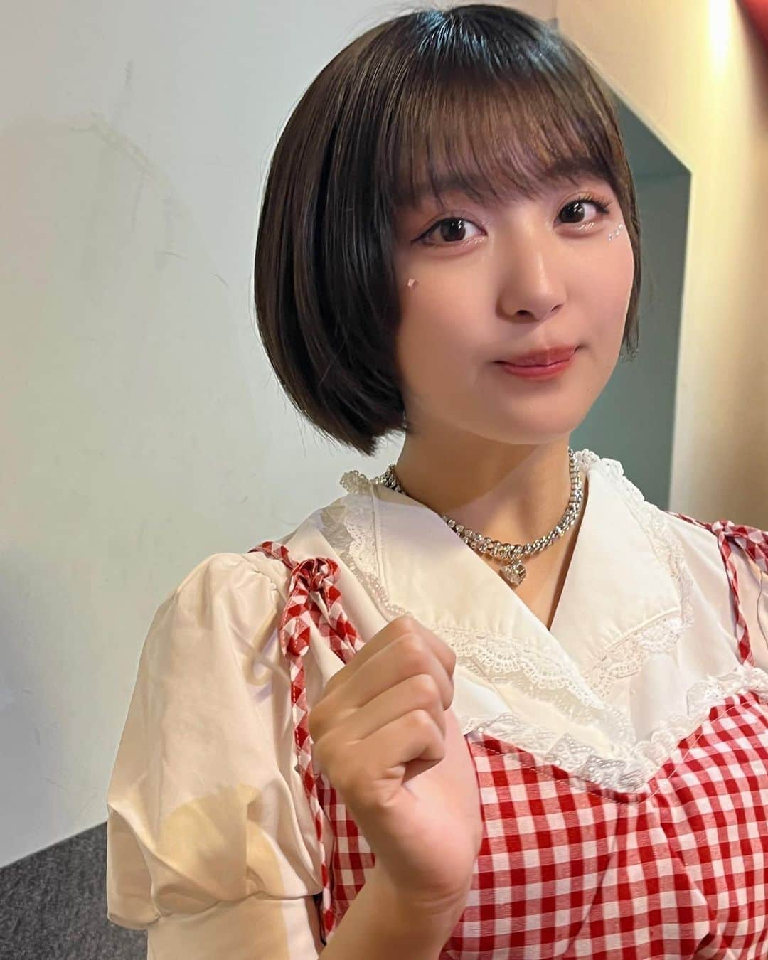 南野巴那のインスタグラム：「今日はおにぎりを食べました🍙」
