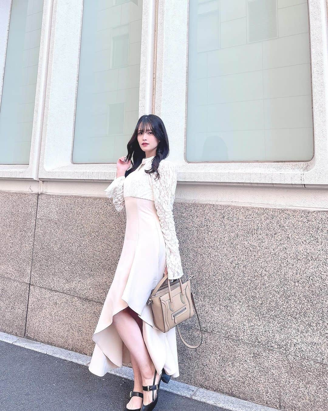 田北香世子のインスタグラム：「明日 明後日もずっと 私を好きでいて  #rosemuse #celine #randa #かよよん私服  ネックレスはファンの方からいただいたもの💎」