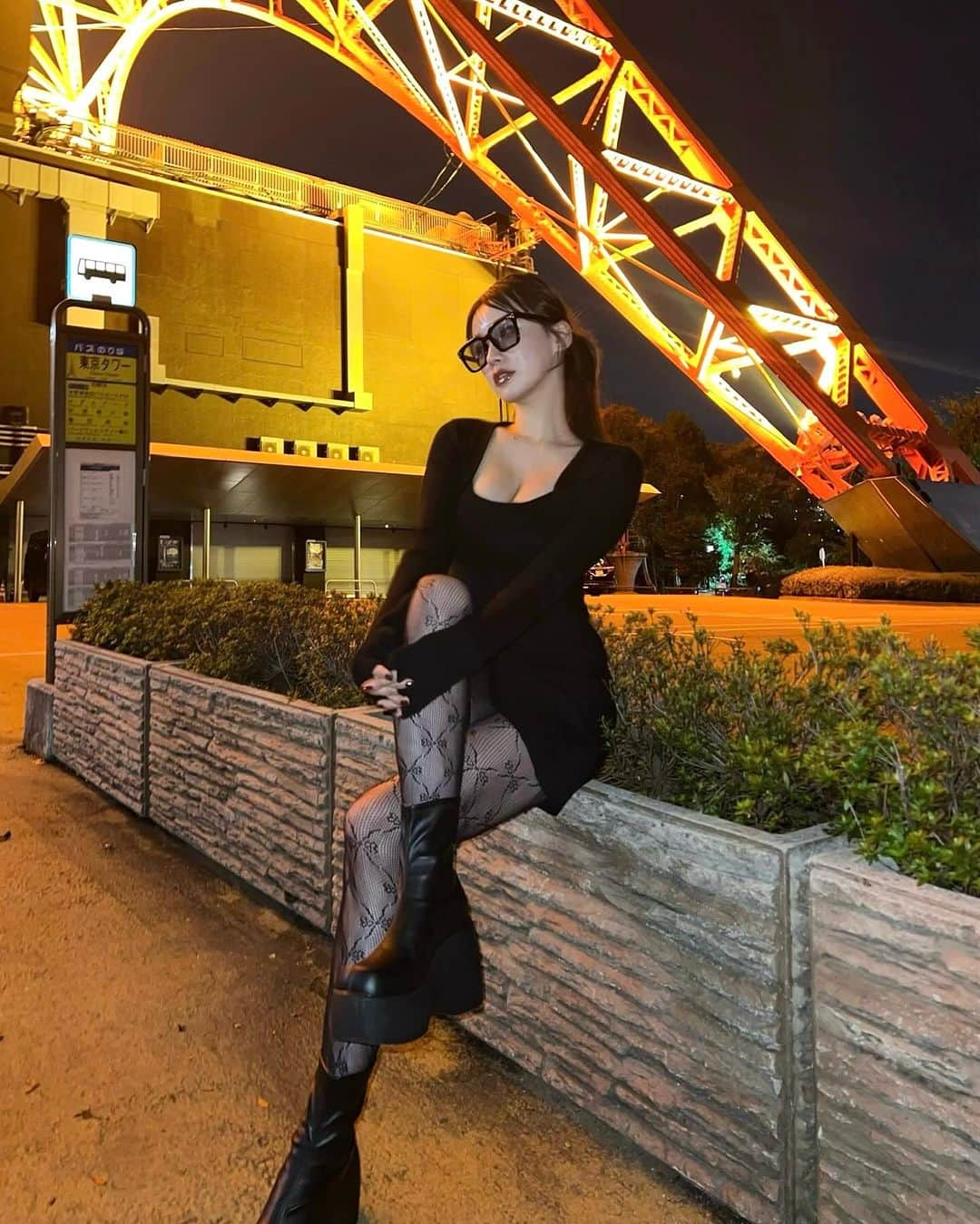 田向星華（せいせい）さんのインスタグラム写真 - (田向星華（せいせい）Instagram)「最近東京タワーよく行く 🗼✨  撮影終わりにそのまま行ったから お顔がかなりナチュラル 🥹🥹」11月30日 19時34分 - seika____official
