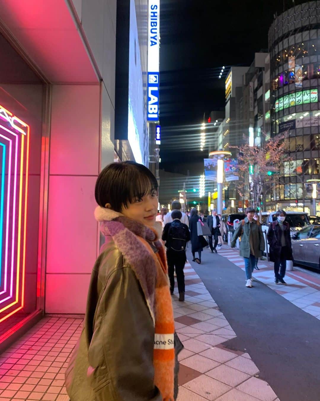 真雪のインスタグラム：「よい夜」
