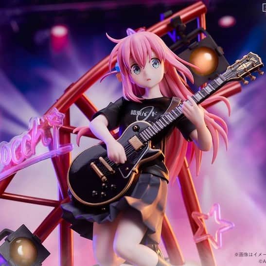 Tokyo Otaku Modeのインスタグラム：「Bocchi rocks out in style, complete with her name in lights!  🛒 Check the link in our bio for this and more!   Product Name: Bocchi the Rock! Hitori Gotoh 1/7 Scale Figure Series: Bocchi the Rock! Manufacturer: Claynel Sculptor: Yukihara (CONNECTRECT) Specifications: Painted, non-articulated, 1/7 scale ABS & PVC figure with base Height (approx.): 230 mm | 9.1" (including base)  #bocchitherock #hitorigotoh #tokyootakumode #animefigure #figurecollection #anime #manga #toycollector #animemerch」