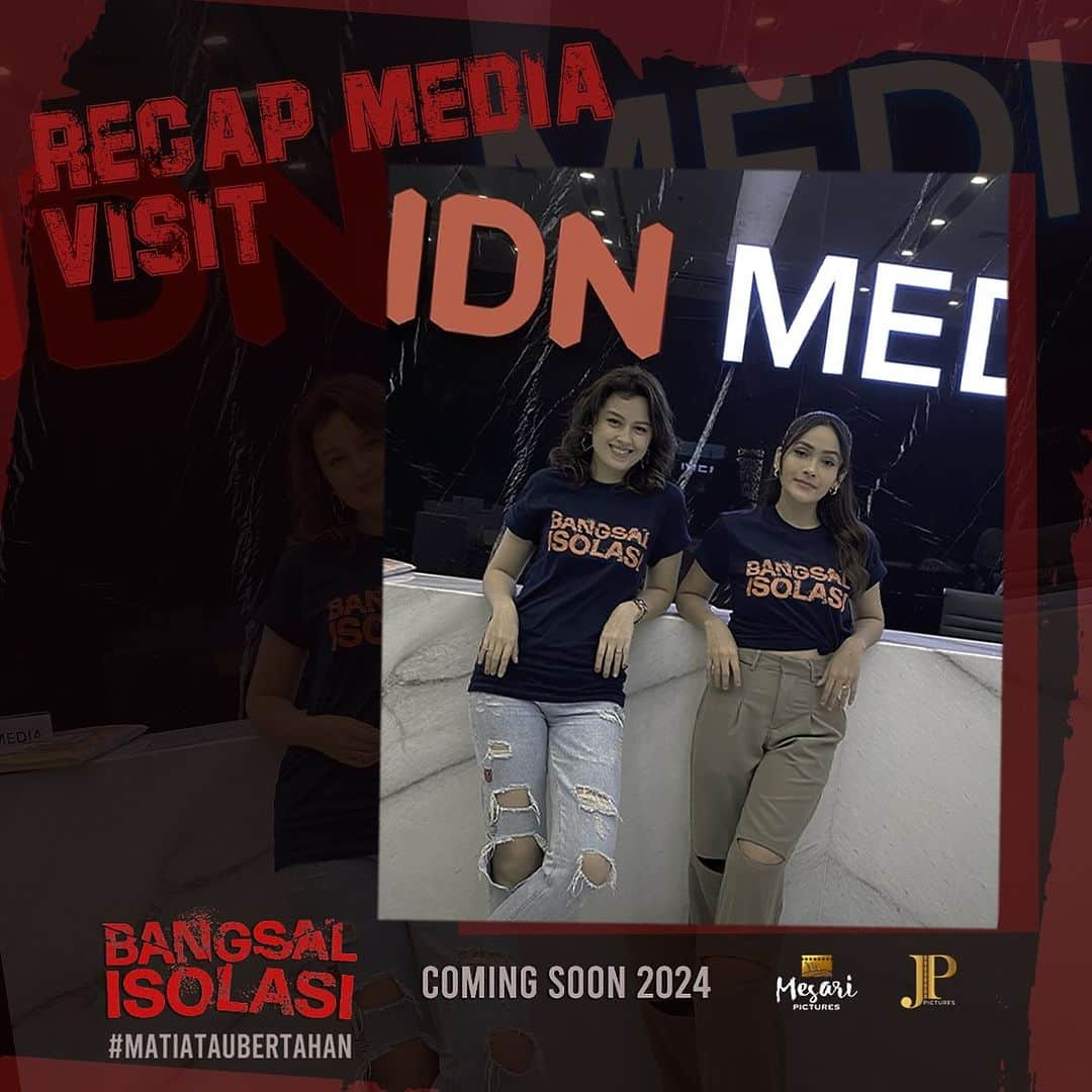 Kimberly Ryderさんのインスタグラム写真 - (Kimberly RyderInstagram)「Recap media visit bersama geng napi dari Bangsal Isolasi.  Next kita akan promosi kemana lagi ya? Tunggu updatenya di media sosial kita!  #BangsalIsolasi #MatiAtauBertahan #FilmIndonesia #comingsoon2024」11月30日 20時03分 - kimbrlyryder