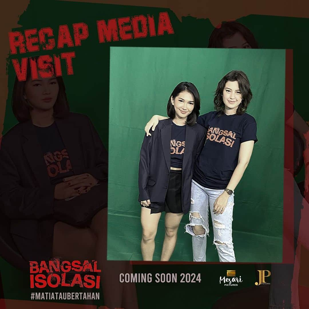 Kimberly Ryderさんのインスタグラム写真 - (Kimberly RyderInstagram)「Recap media visit bersama geng napi dari Bangsal Isolasi.  Next kita akan promosi kemana lagi ya? Tunggu updatenya di media sosial kita!  #BangsalIsolasi #MatiAtauBertahan #FilmIndonesia #comingsoon2024」11月30日 20時03分 - kimbrlyryder