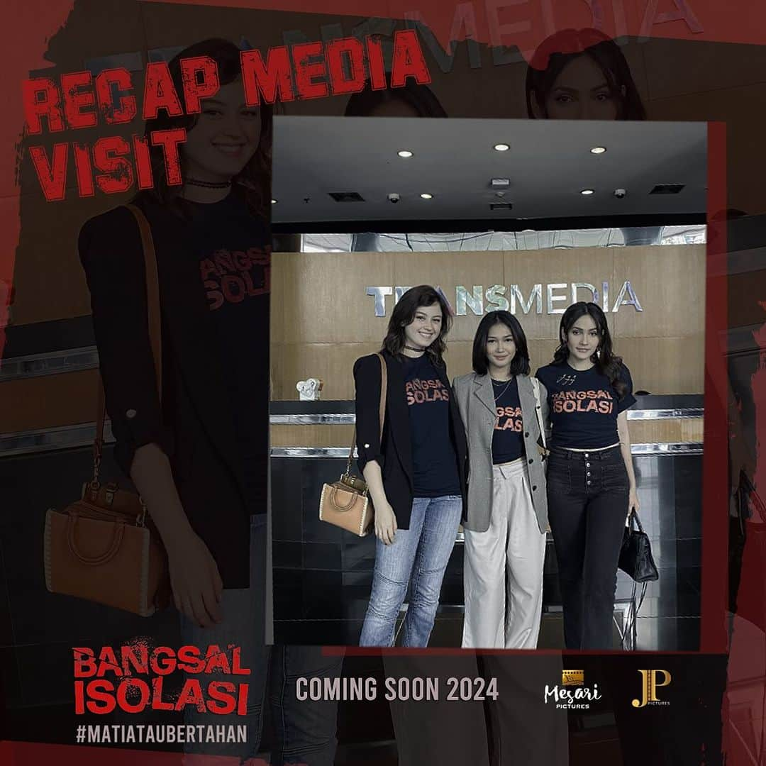 Kimberly Ryderさんのインスタグラム写真 - (Kimberly RyderInstagram)「Recap media visit bersama geng napi dari Bangsal Isolasi.  Next kita akan promosi kemana lagi ya? Tunggu updatenya di media sosial kita!  #BangsalIsolasi #MatiAtauBertahan #FilmIndonesia #comingsoon2024」11月30日 20時03分 - kimbrlyryder