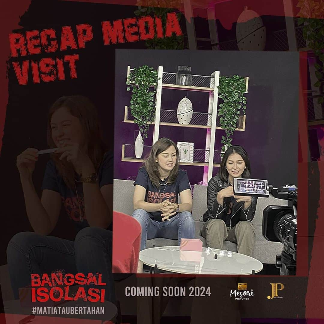 Kimberly Ryderさんのインスタグラム写真 - (Kimberly RyderInstagram)「Recap media visit bersama geng napi dari Bangsal Isolasi.  Next kita akan promosi kemana lagi ya? Tunggu updatenya di media sosial kita!  #BangsalIsolasi #MatiAtauBertahan #FilmIndonesia #comingsoon2024」11月30日 20時03分 - kimbrlyryder