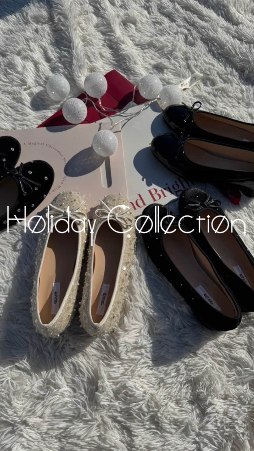 one after another NICECLAUPのインスタグラム：「holiday collection ⭐️ ⁡ プレゼントや自分へのご褒美にもおすすめ💐 ⁡ ⁡ ⁡ ナイスクラップの毎回大人気のバレエシューズ🩰 今回はヒールアップのバージョンとフラットタイプのものが出ます！ ⁡ フラットタイプのものはWEB限定になっております♡ ⁡ ⁡ ⁡ ⁡ サイズはS〜LLまで揃っているので ぜひ自分に合うサイズをゲットしてコーデを楽しんでください🐇 ⁡ 公式通販サイトにサイズ詳しく書いております📝 ⁡ ⁡ ⁡ ついに12/1 fri 21:00〜 予約スタート💞 ⁡ バレエシューズ  #0165130270 #0132130280 ⁡ #niceclaup #ナイスクラップ #ガーリーコーデ #大人コーデ #トレンドコーデ #大人可愛い #冬コーデ  #クリスマス #プレゼント #ご褒美 #バレエシューズ #」