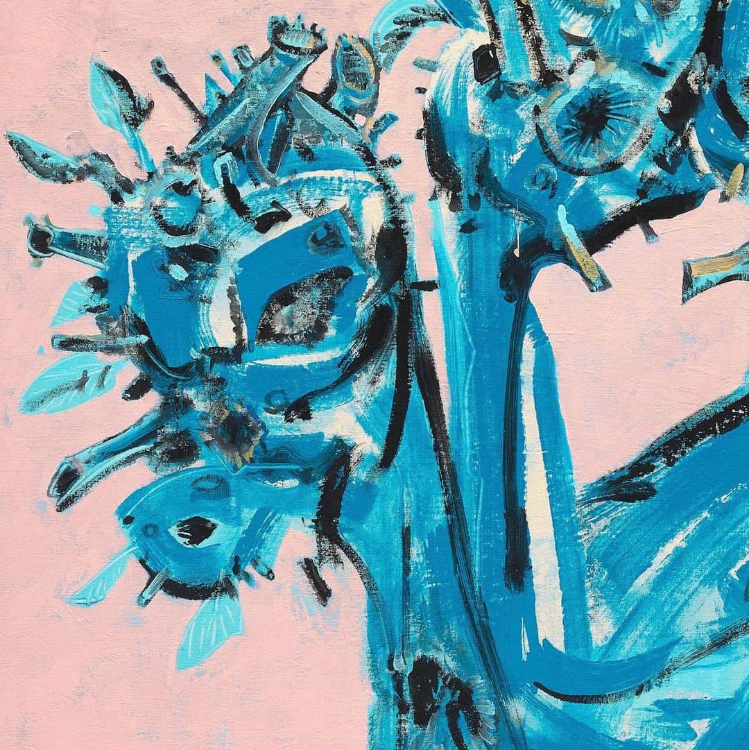 ガゴシアン・ギャラリーさんのインスタグラム写真 - (ガゴシアン・ギャラリーInstagram)「Join us from 6 to 8pm tonight, November 30, at Gagosian, Rome, for the opening reception of Cy Gavin's debut solo exhibition in Italy, titled "New Paintings."   Some of the paintings on view contrast the built environment with the vitality of the natural world. "Untitled (Pollarded white mulberry tree)," for example, represents a street tree in blues and pinks, its branches cut back to shape its growth and its roots constrained by a rectangular cutout in the sidewalk. Follow the link in our bio to learn more. __________ #CyGavin #Gagosian  Cy Gavin, "Untitled (Pollarded white mulberry tree)," 2023 © Cy Gavin. Photo: Matteo D'Eletto, M3 Studio」11月30日 21時25分 - gagosian