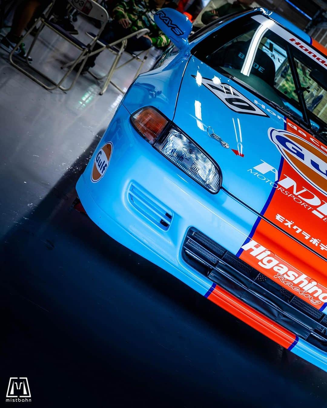 mistbahnのインスタグラム：「_ ANDARE NUTEC SEIDO-YA Honda Cars Kita Kobe HIGASHINO RACING Honda EG6 CIVIC SiR _ 🚗: @hirobon70 📷: @mistbahn _ Shot on Oct-8 2023 🏁"SUZUKA CLUBMAN RACE FF CHALLENGE Final Round" Suzuka International Circuit _ JP) 2023年10月8日 鈴鹿フルコース(鈴鹿サーキット国際レーシングコース)、鈴鹿クラブマンレース FFチャレンジ最終戦にて撮影。 _ #suzukaclubmanrace #鈴鹿クラブマンレース #鈴鹿クラブマン #鈴鹿クラブマン2023 #ffchallenge #ffチャレンジ #ffチャレンジ2023 #ffc #ffチャレンジありがとう #andare #アンダーレ #制動屋 #seidoya #ホンダカーズ北神戸 #東野レーシング #higashinoracing #gulf #n1civic #civic #hondacivic #ホンダシビック #シビック #eg6 #egcivic #kanjo #kanjoracer #kanjozoku #bseries #b16 #hondasontrack」