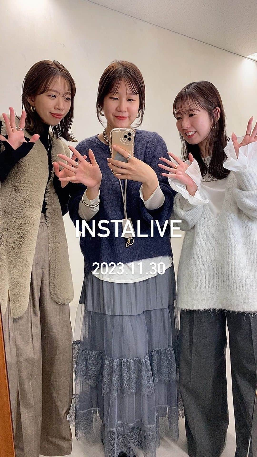 ドゥドゥのインスタグラム：「11/30 インスタLIVE」