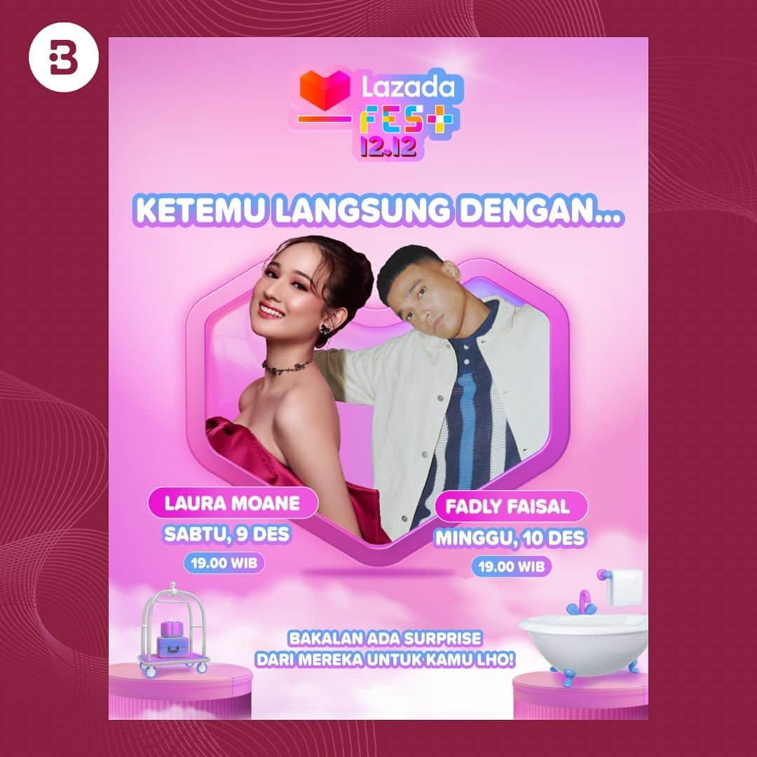 Beauty | Health | Fashionさんのインスタグラム写真 - (Beauty | Health | FashionInstagram)「Belanja tapi berasa lagi liburan di hotel? Emang ada?   Ada dong~  Laz Hotel Jakarta di Lazad12.12 Pop Up Festival.  Ada berbagai aktivitas seru selama 12 hari mulai dari belanja produk-produk beauty, fashion, dan home & living pilihan serta produk kolaborasi eksklusif 6 KOL dan 6 Beauty Brand.   Selain itu juga ada Mocktail Magic, Karaoke Night, Express Manicure, Eyebrow Threading dan pengalaman belanja ditemenin artis.  📆 : 1-12 Desember 2023 ⏰: 10.00 - 22.00 WIB  📍: Senayan City, Jakarta  Info selengkapnya di instagram @lazada_id & @cxomedia  #LazadaFest1212 #SerunyaHabisHabisan」11月30日 21時57分 - beautynesia.id