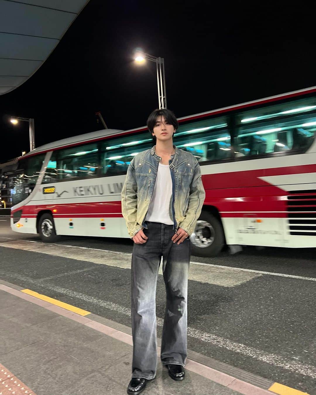 松下剛輝さんのインスタグラム写真 - (松下剛輝Instagram)「夜の羽田空港✈️」11月30日 22時29分 - go_kkki_