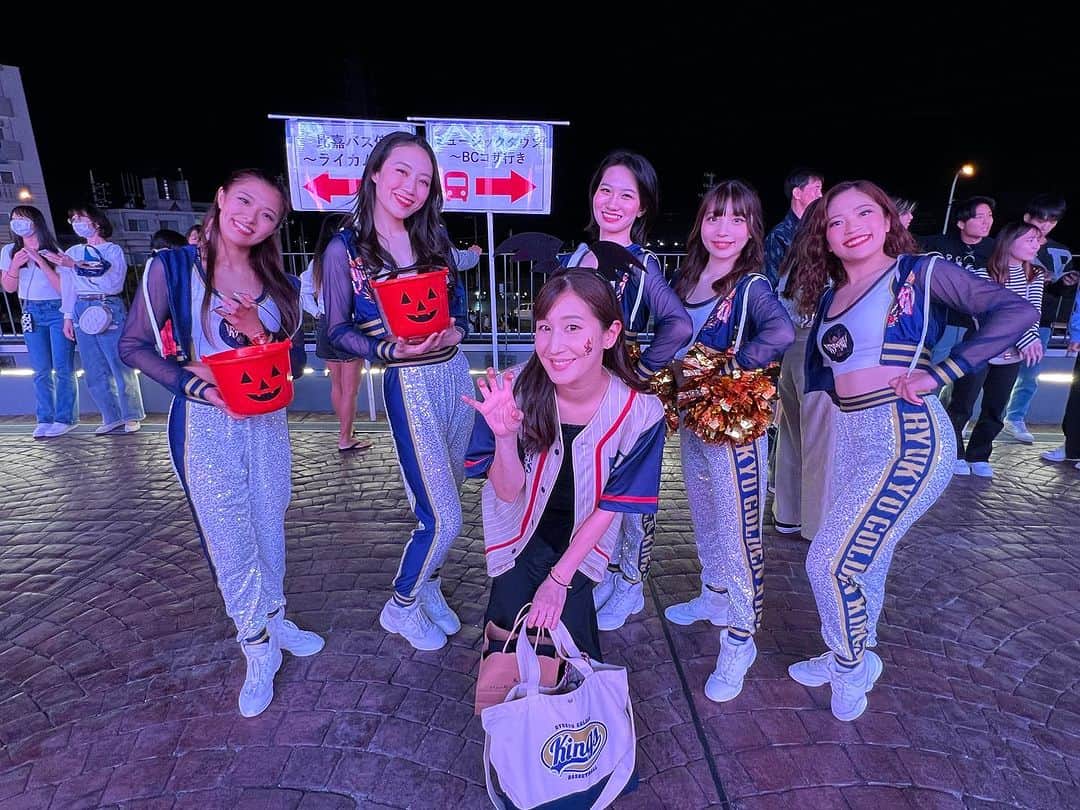 長嶺花菜のインスタグラム：「おそろヘアで観戦☺️🙌  #琉球ゴールデンキングス」
