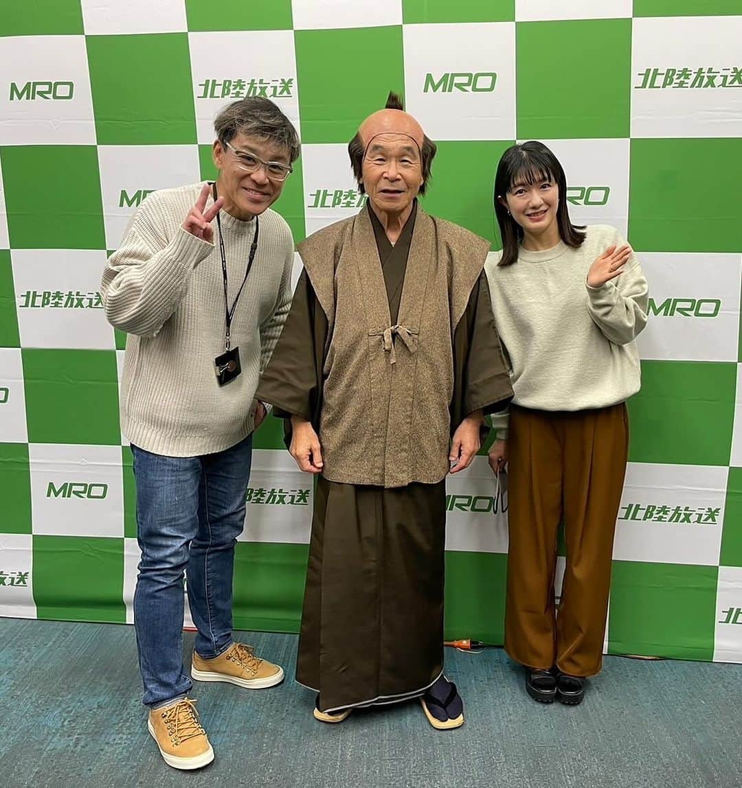 大平まさひこさんのインスタグラム写真 - (大平まさひこInstagram)「MROラジオにて！めちゃくちゃ嬉しかった！ 超久しぶりにお会いできました師匠‼️ 2024年2月17日（土）金沢歌劇座。 よしもと新喜劇出前ツアー！ チケットはお早めに‼️ #間寛平#いい人#よしもと新喜劇#おもしろい#久しぶり#大平まさひこ#MROラジオ#北陸放送#おいね⭐︎どいね#大好き」11月30日 23時09分 - tai03hiko