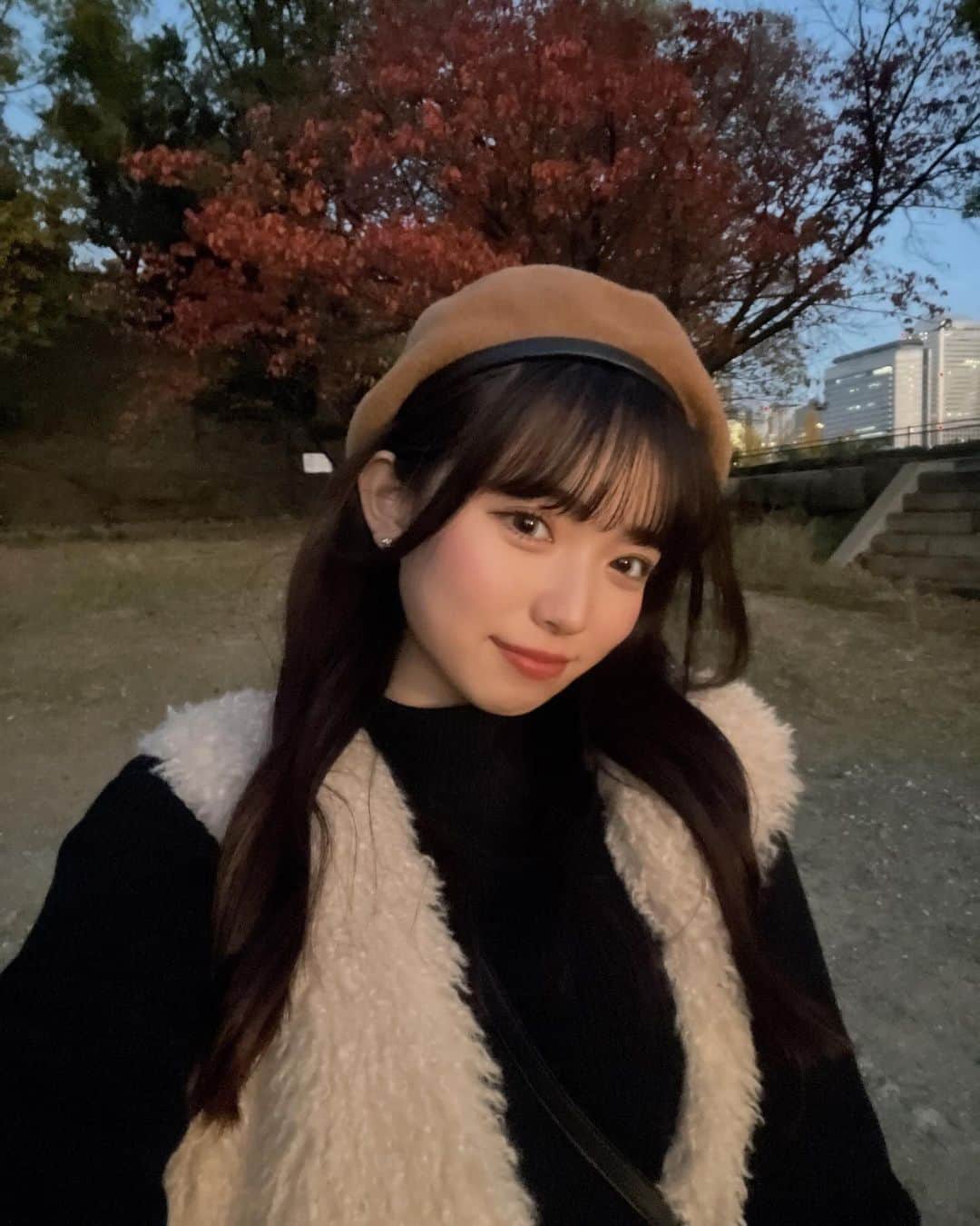 池未来実さんのインスタグラム写真 - (池未来実Instagram)「綺麗な紅葉見れた〜🍁  #05 #ootd #ljk #jk #紅葉スポット」11月30日 23時11分 - iam_kurumi714